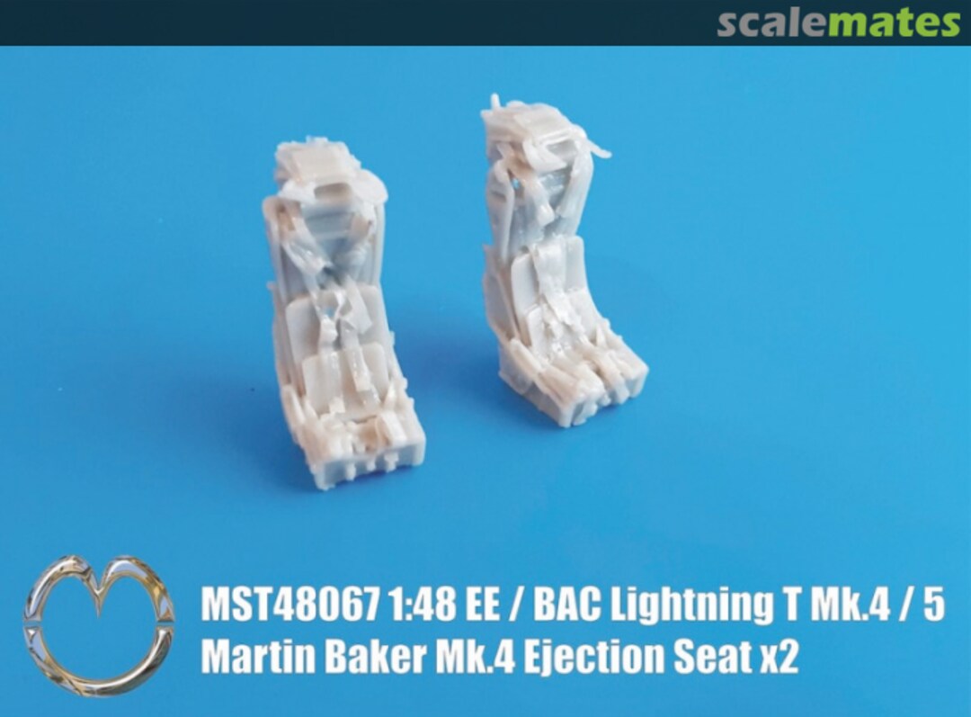 Boxart Lightning M.B. Mk.4 ejection seat x 2 MST48067 MasterCasters Boxart Lightning M.B. Mk.4 ejection seat x 2 MST48067 MasterCasters