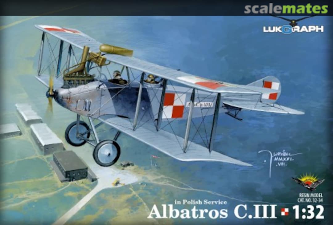 Boxart Albatros C.III 32-034 Lukgraph Boxart Albatros C.III 32-034 Lukgraph