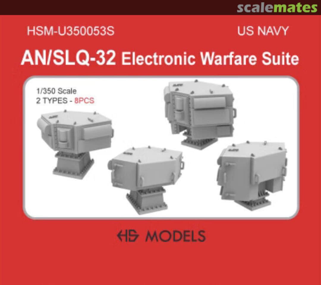 Boxart AN/SLQ-32 Electronic Warfare Suite HSM-U350053S HS Models Boxart AN/SLQ-32 Electronic Warfare Suite HSM-U350053S HS Models