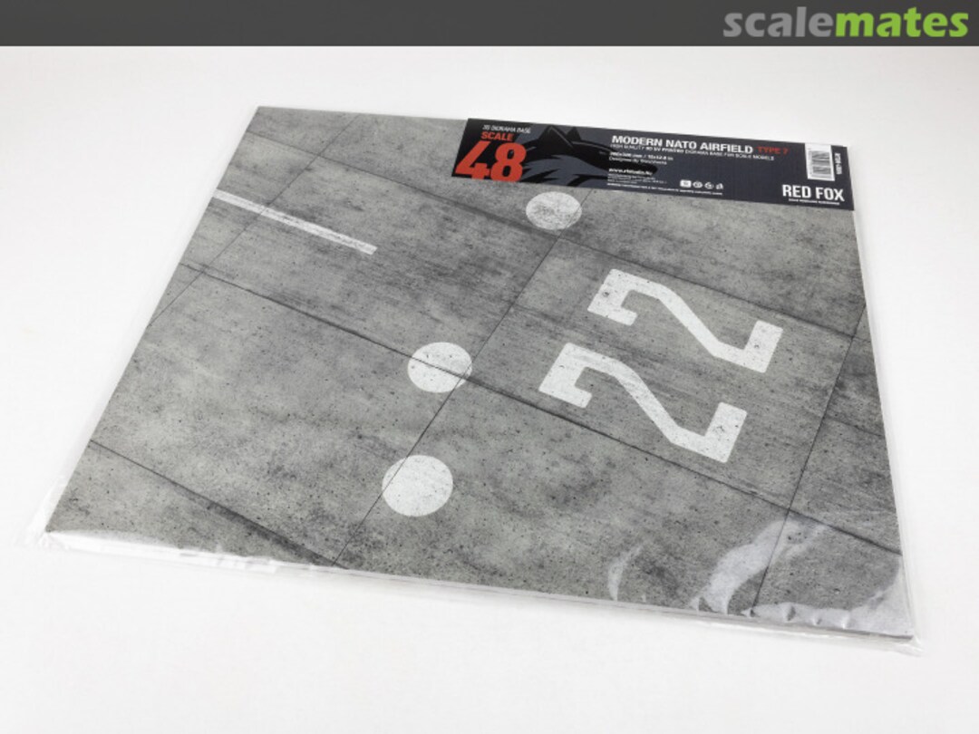 Boxart Modern NATO Airfield Type 7 380x320mm RFSDB-48006 Red Fox Studio Boxart Modern NATO Airfield Type 7 380x320mm RFSDB-48006 Red Fox Studio