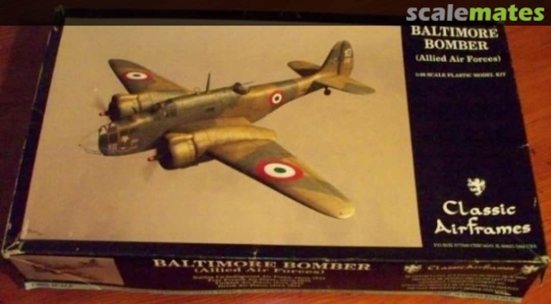 Boxart Baltimore Bomber 4140 Classic Airframes