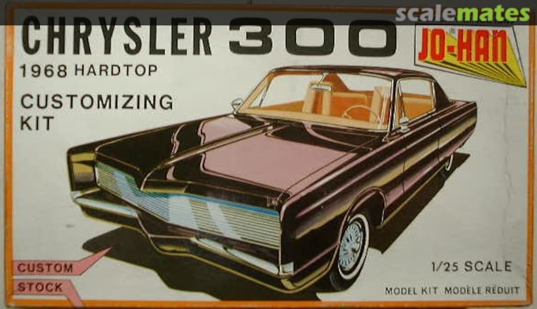 Boxart 1968 Chrysler 300 Hardtop C-5468 Jo-Han
