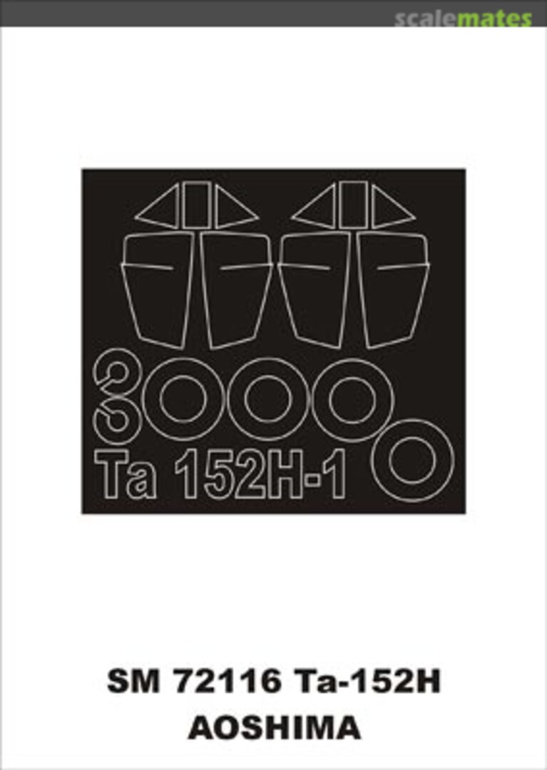 Boxart Focke-Wulf Ta-152H SM72116 Montex Boxart Focke-Wulf Ta-152H SM72116 Montex