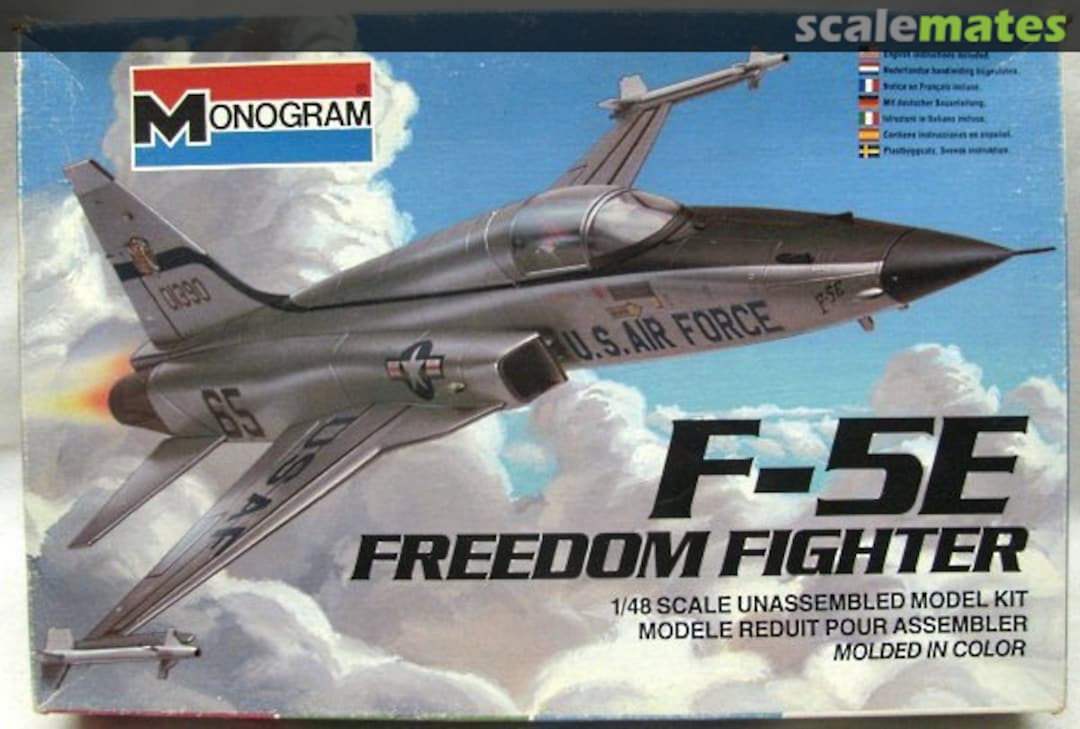 Boxart F-5E Freedom Fighter 5423 Monogram Boxart F-5E Freedom Fighter 5423 Monogram