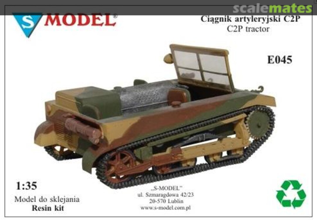 Boxart C2P tractor E045 S-Model (Poland) Boxart C2P tractor E045 S-Model (Poland)