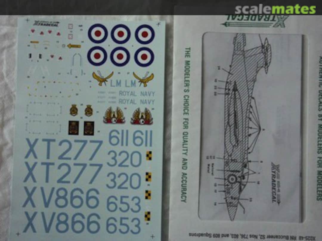 Boxart Royal Navy Buccanner S.2 X025-48 Xtradecal Boxart Royal Navy Buccanner S.2 X025-48 Xtradecal