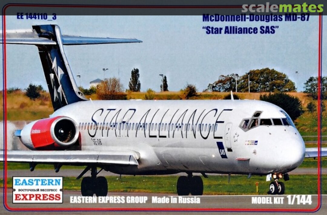 Boxart McDonnell-Douglas MD-87 "Star Alliance SAS" 144110_3 Eastern Express Boxart McDonnell-Douglas MD-87 "Star Alliance SAS" 144110_3 Eastern Express