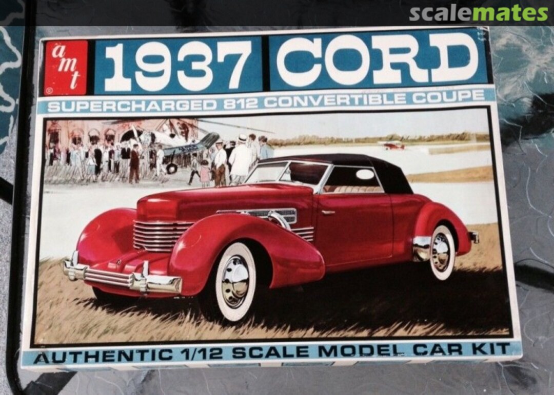 Boxart 1937 Cord 370-700 AMT Boxart 1937 Cord 370-700 AMT
