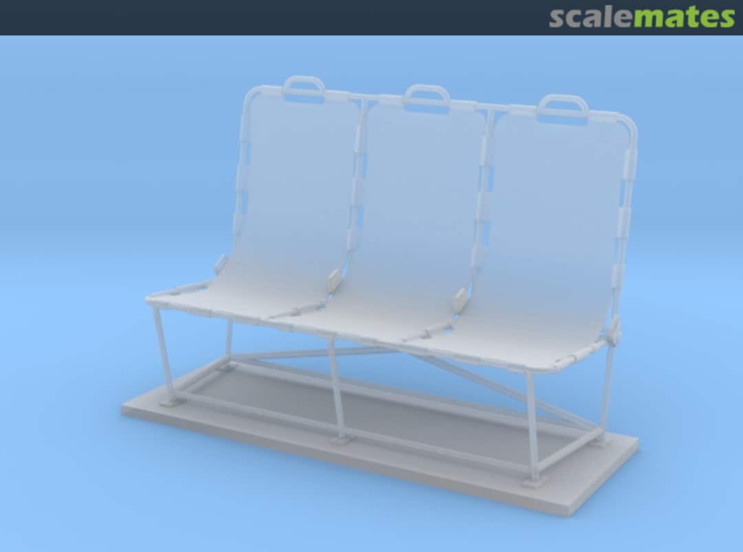 Boxart Lama Rear Seat Bench 88BV48GLT 3D-Scale Boxart Lama Rear Seat Bench 88BV48GLT 3D-Scale