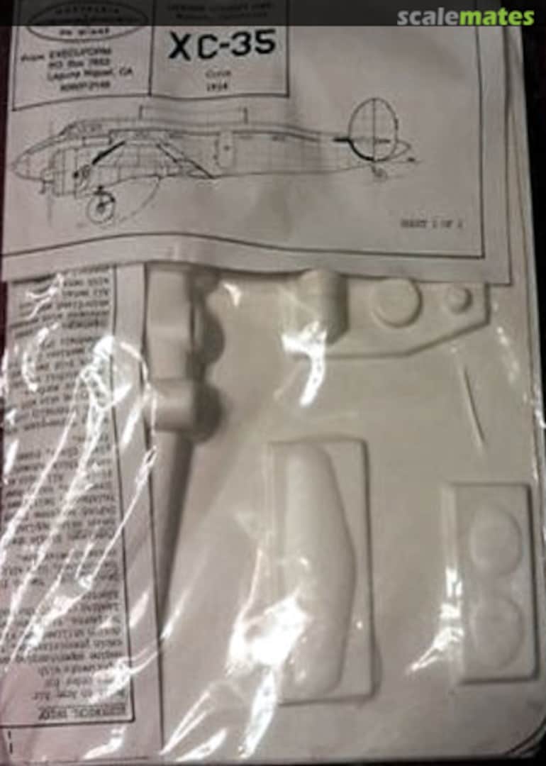 Boxart Lockheed XC-35 35 Execuform Boxart Lockheed XC-35 35 Execuform