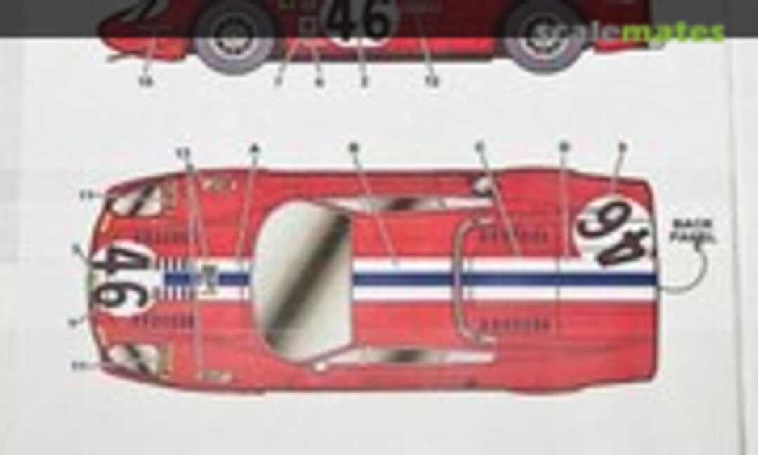 1:24 Ferrari Dino 246GT LM (1972) (Studio27 ST27-DC670C) ST27-DC670C