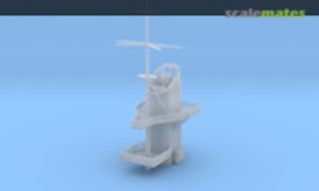 1:350 DKM Admiral Scheer Funnel (diStefan 3Dprint 1926)