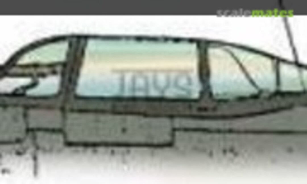 1:72 Ki-44 Shoki Tojo Canopy Set (Squadron 9131) 9131