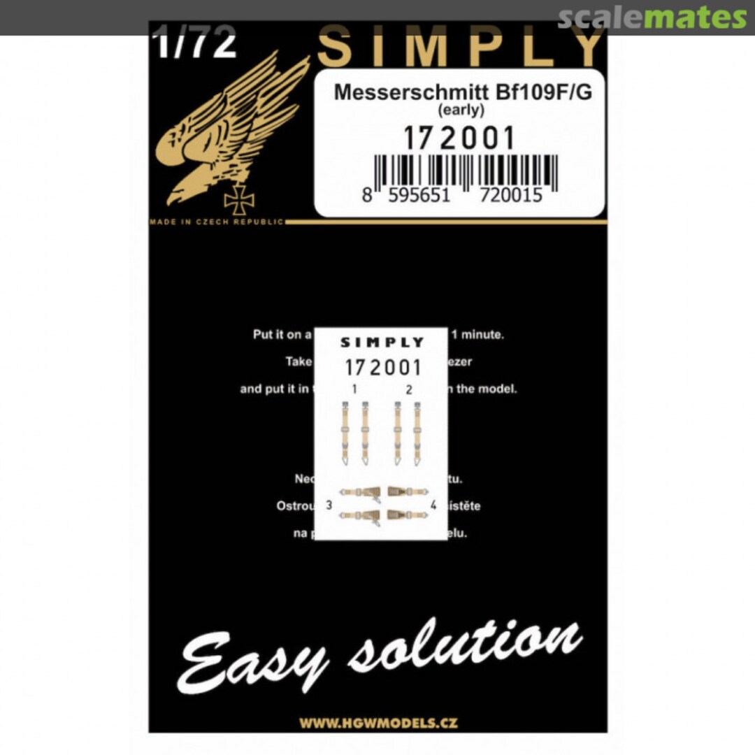 Boxart Bf109F/G early 172001 HGW Models Boxart Bf109F/G early 172001 HGW Models