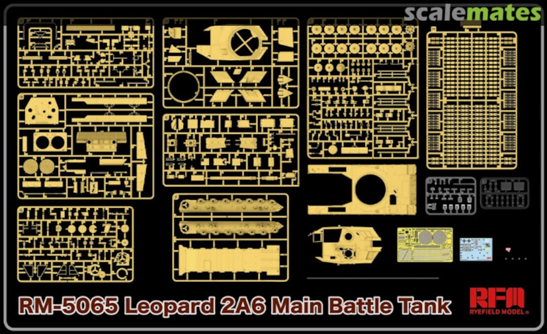 Contents Leopard 2A6 RM-5065 Rye Field Model