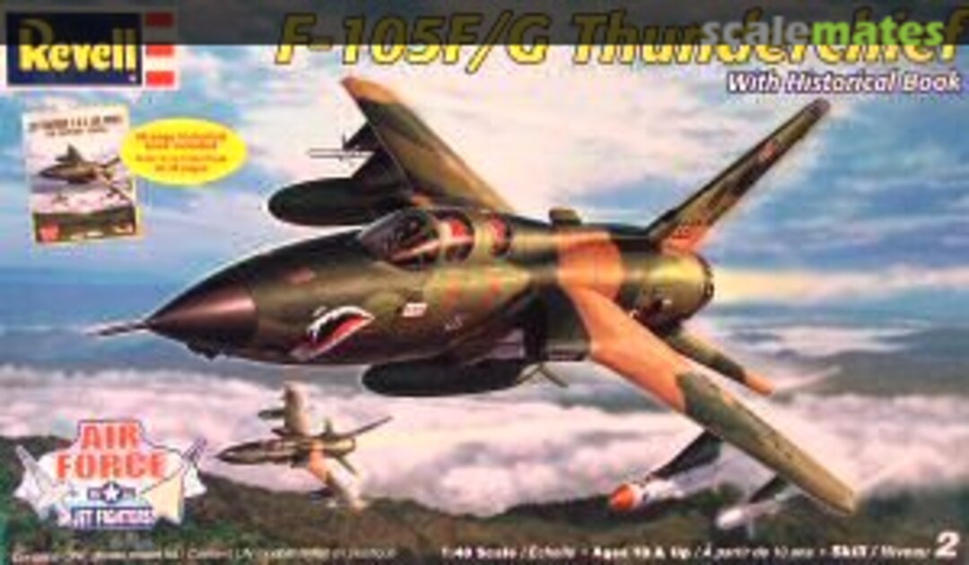 Boxart F-105F/G Thunderchief 6868 Revell Boxart F-105F/G Thunderchief 6868 Revell