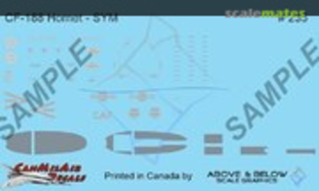 1:144 McDonnell CF-188 Hornet (Above & Below Graphics 235) 235