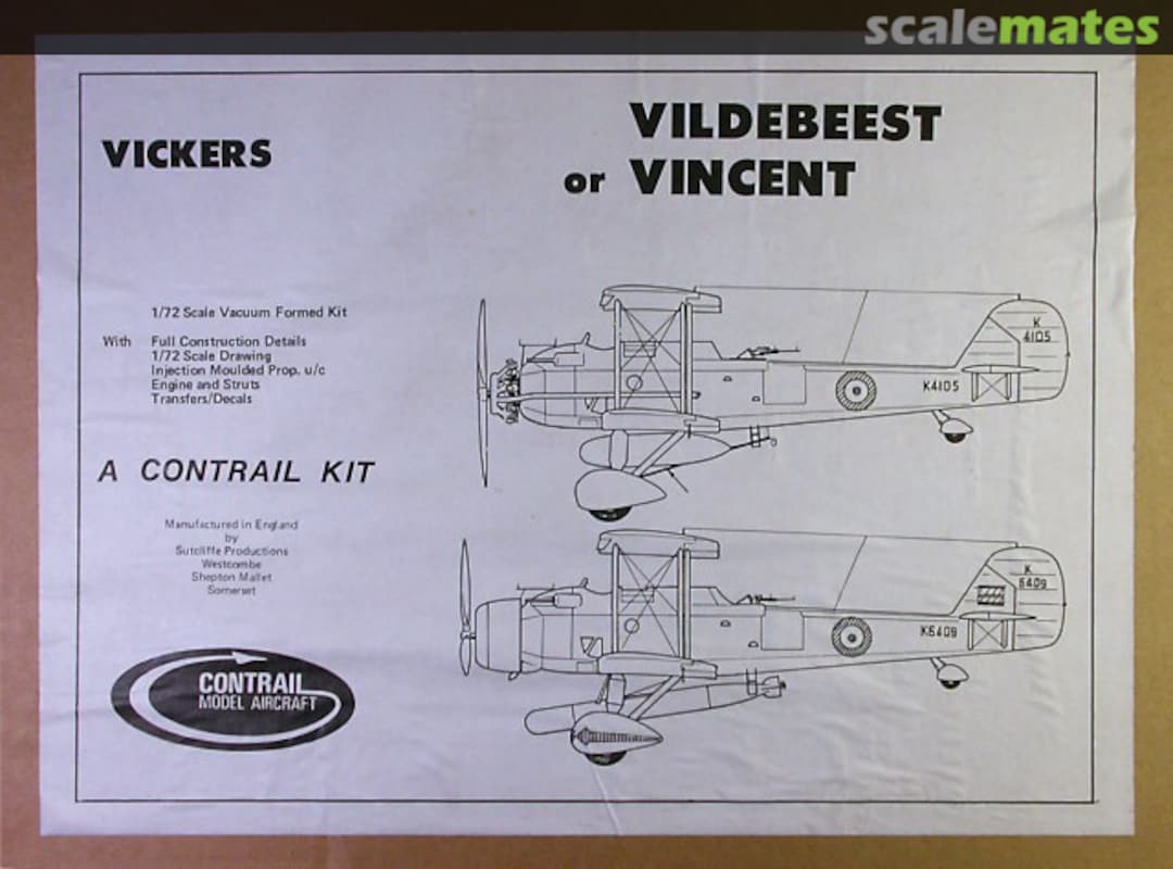 Boxart Vickers Vildebeest Contrail Boxart Vickers Vildebeest Contrail