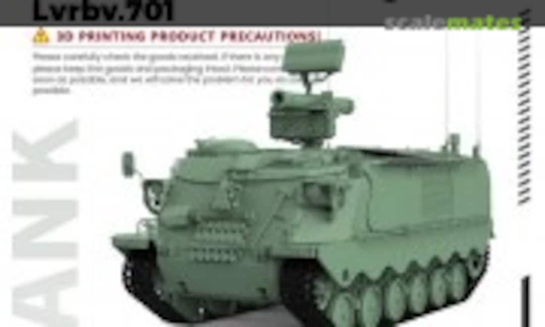 1:72 Luftvärnsrobotbandvagn 701 (SSMODEL 72744) 72744