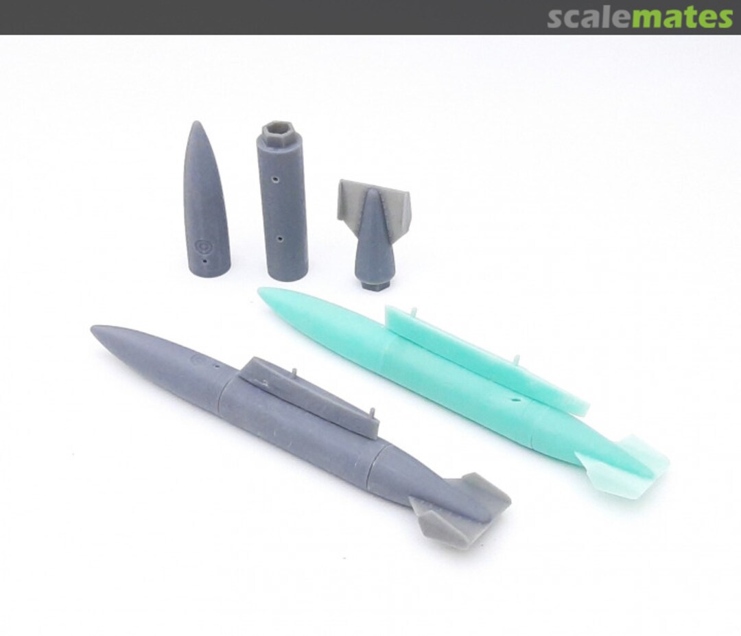 Boxart Mirage III 1300Lt External Fuel Tanks x 3 48270 Hangar 56