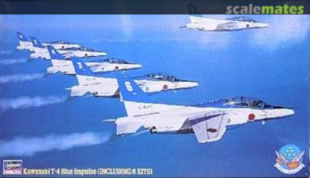 Boxart Kawasaki T-4 Blue Impulse (Including 6 kits) 51682 Hasegawa Boxart Kawasaki T-4 Blue Impulse (Including 6 kits) 51682 Hasegawa