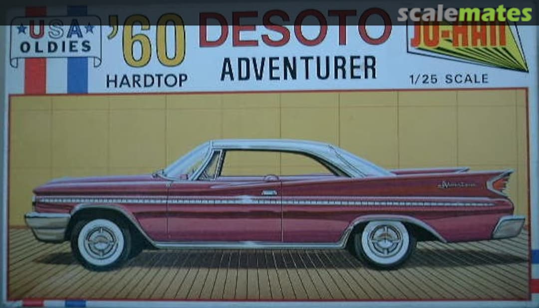 Boxart '60 Desoto Adventurer hardtop C-4460 Jo-Han Boxart '60 Desoto Adventurer hardtop C-4460 Jo-Han