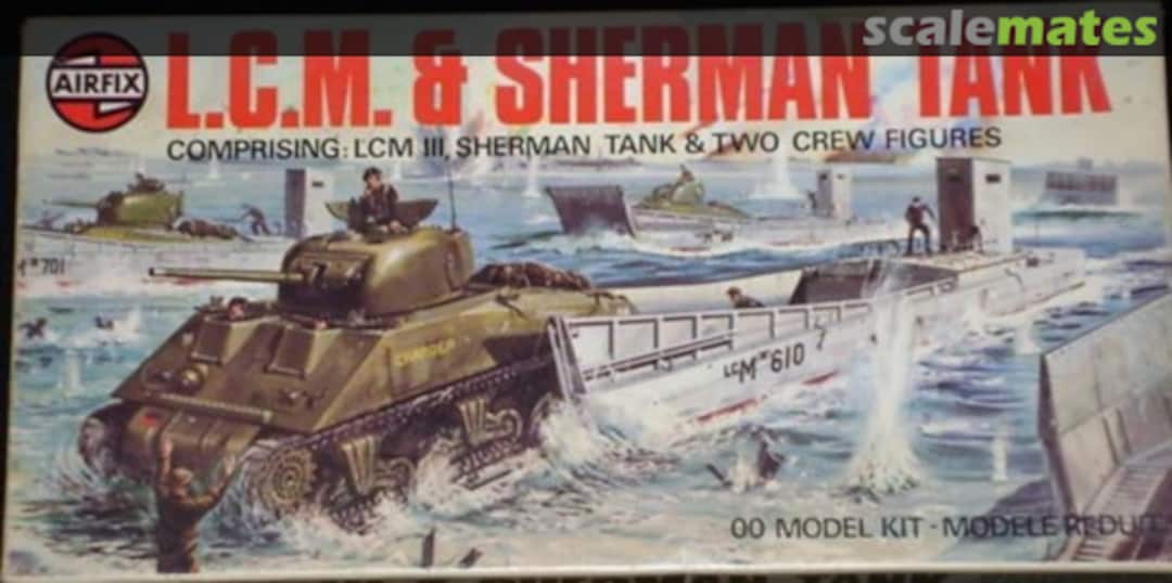 Boxart L.C.M. & Sherman Tank 03301-9 Airfix Boxart L.C.M. & Sherman Tank 03301-9 Airfix