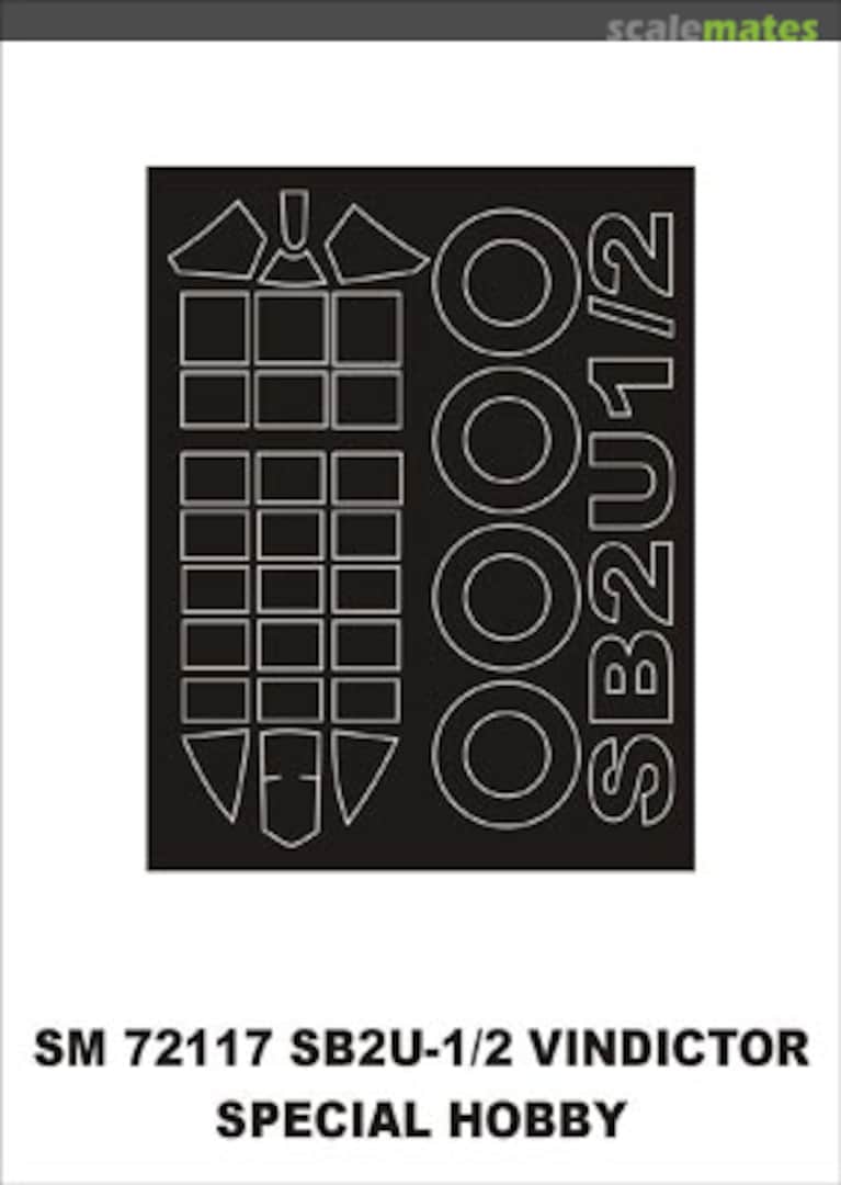 Boxart Vought SB2U-1/2 Vindicator SM72117 Montex Boxart Vought SB2U-1/2 Vindicator SM72117 Montex