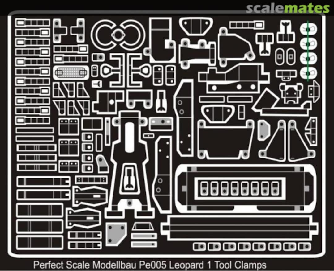 Boxart Leopard 1 Tool Clamps PE005 Perfect Scale Modellbau