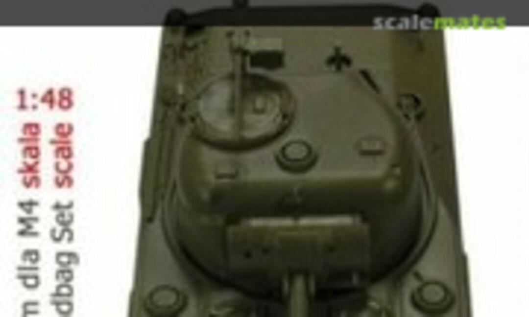 1:48 M4 Sherman Sandbag Set (Adalbertus 48-501) 48-501