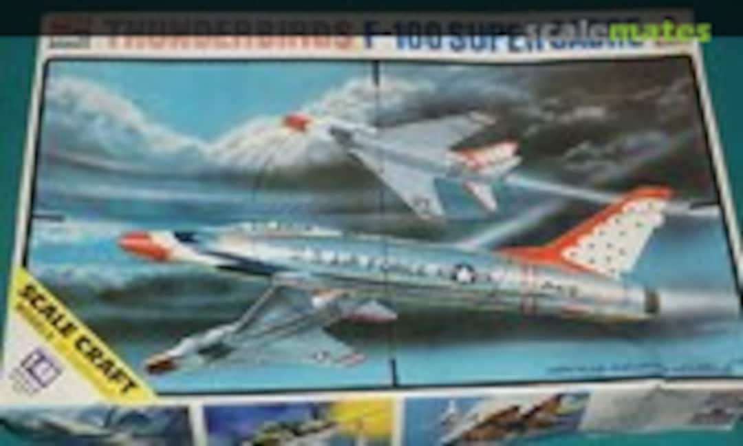 1:48 F-100 Super Sabre (ESCI/Scale Craft SC-4017)