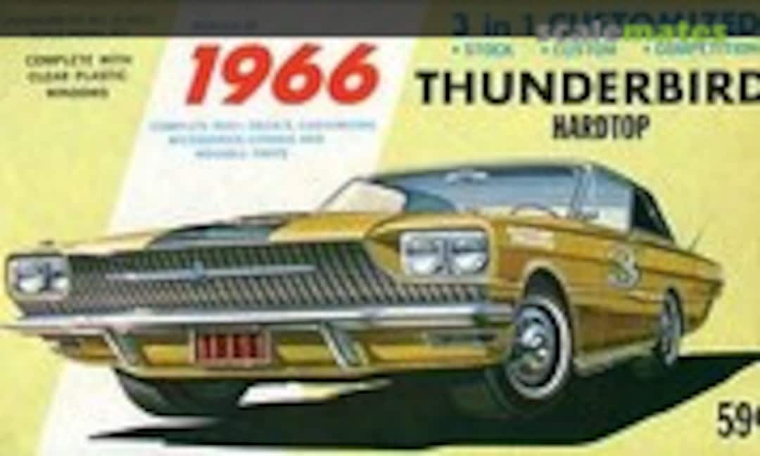 1:32 1966 THUNDERBIRD HARDTOP (Palmer Plastics 6653)