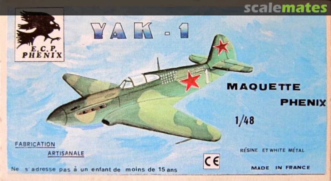 Boxart Yak-1 E.C.P Phenix Boxart Yak-1 E.C.P Phenix