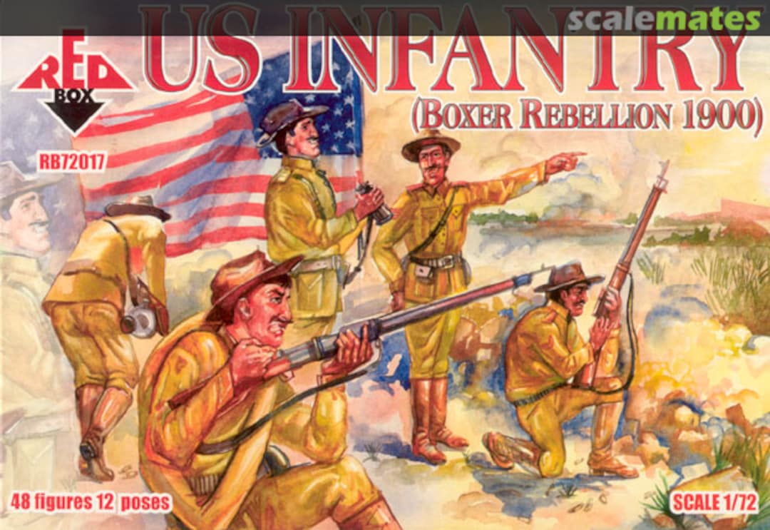 Boxart US Infantry RB72017 Red Box Boxart US Infantry RB72017 Red Box