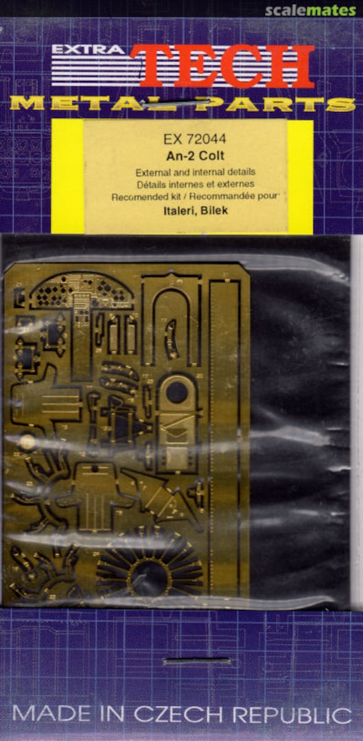 Boxart An-2 Colt External and internal details EX 72044 Extratech Boxart An-2 Colt External and internal details EX 72044 Extratech