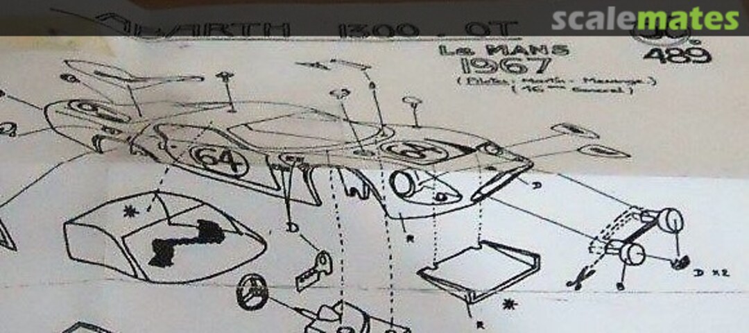 Boxart Abarth 1300 OT #0033 489 AMR