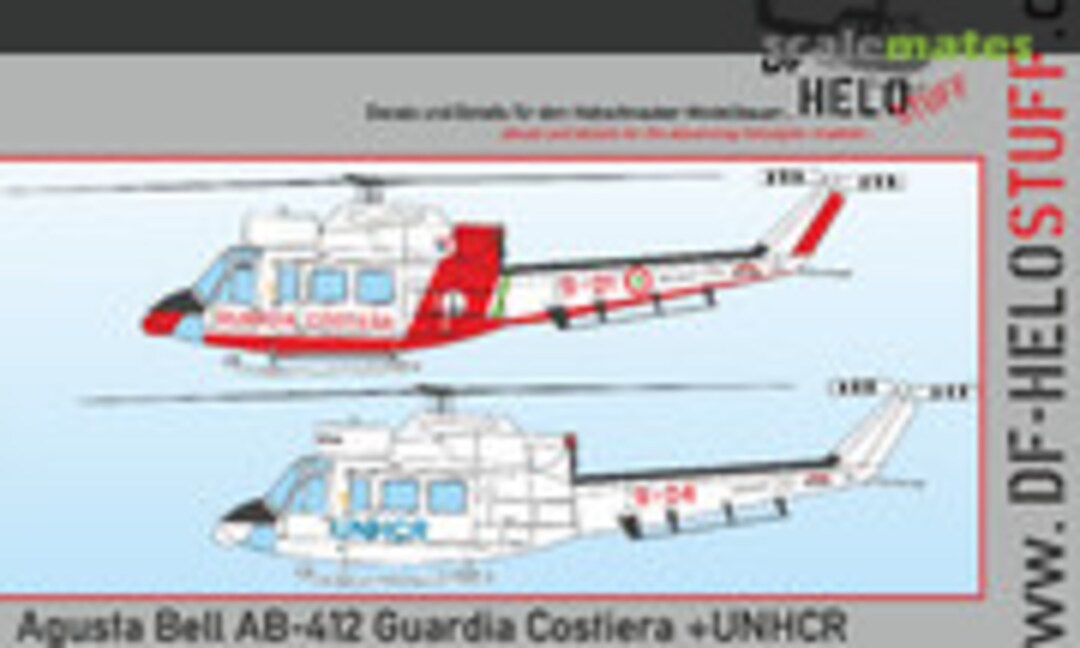 1:72 Agusta-Bell AB-412 Guardia Costiera (DF HeloStuff DF50172) DF50172