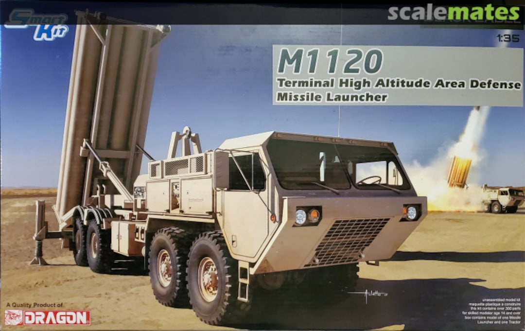 Boxart M1120 Terminal High Altitude Area Defense Missile Launcher (THAAD) 3605 Dragon Boxart M1120 Terminal High Altitude Area Defense Missile Launcher (THAAD) 3605 Dragon