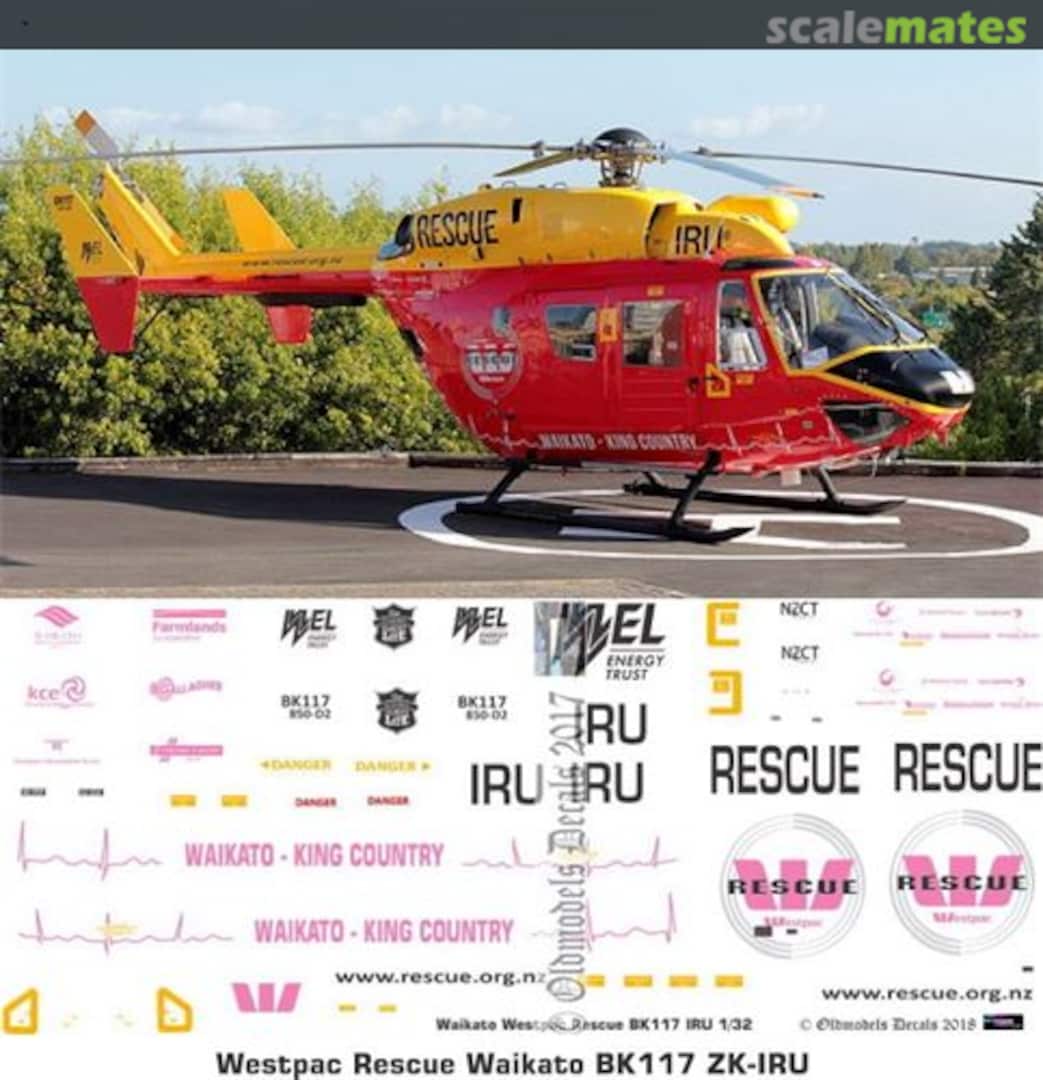 Boxart BK117 - Westpac Rescue Waikato OMD0941 Oldmodels Decals Boxart BK117 - Westpac Rescue Waikato OMD0941 Oldmodels Decals