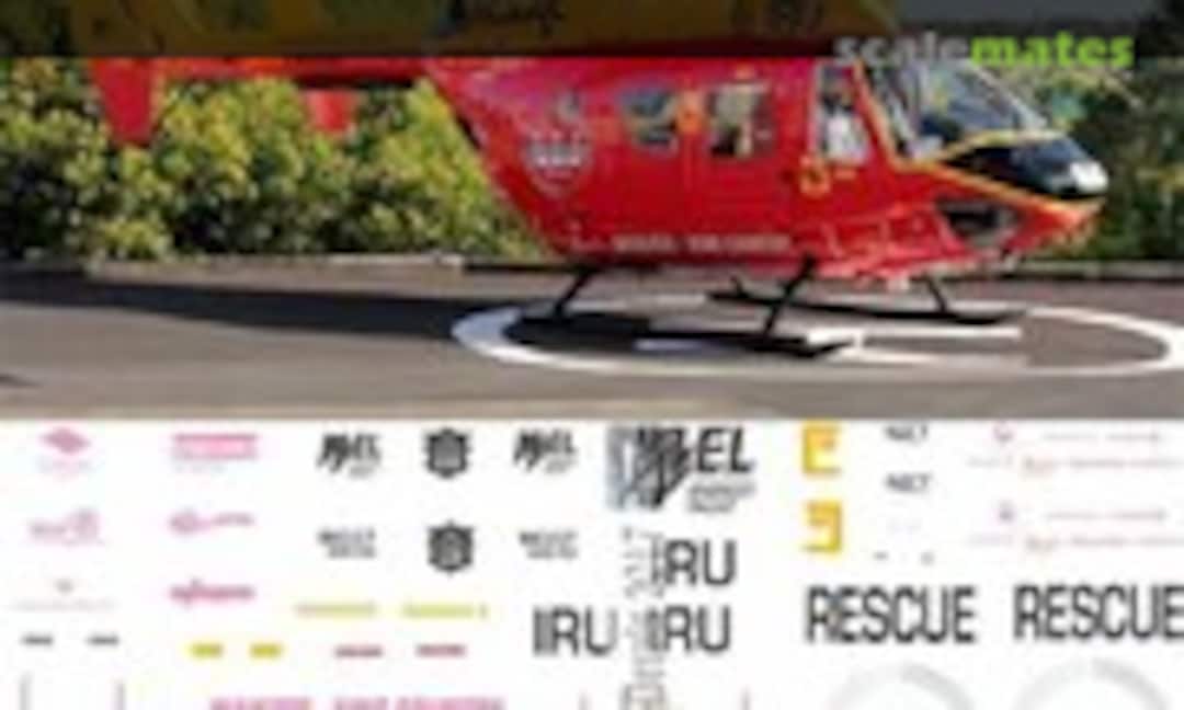 1:72 BK117 - Westpac Rescue Waikato (Oldmodels Decals OMD0941)
