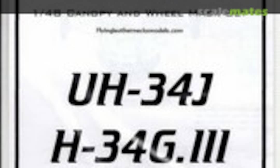 1:48 UH-34J/H-34G.III Canopy & Wheel Mask set (Flying Leathernecks FLM48-4)