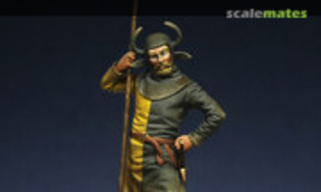 54mm Swiss Halberdier, 15th Century (FeR Miniatures ELI00012) ELI00012