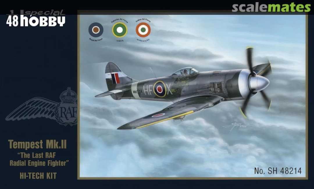 Boxart Tempest Mk.II SH48214 Special Hobby
