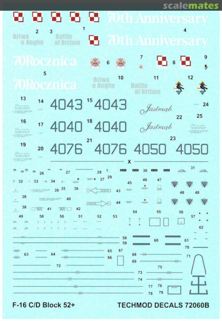 Contents F-16 C/D Block 52+ 72060B Techmod Contents F-16 C/D Block 52+ 72060B Techmod