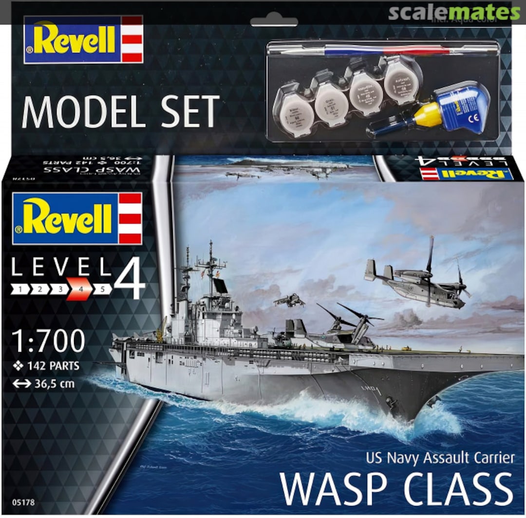 Boxart Wasp Class 65178 Revell Boxart Wasp Class 65178 Revell