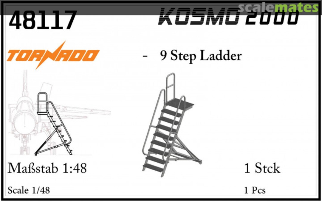 Boxart 9 Step Ladder 48117 Kosmo 2000 Boxart 9 Step Ladder 48117 Kosmo 2000