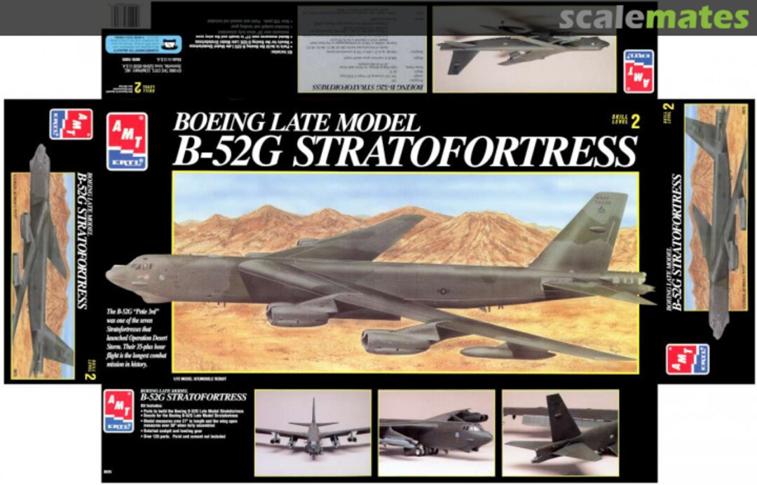 Boxart Boeing Late Model B-52G Stratofortress 8625 AMT/ERTL