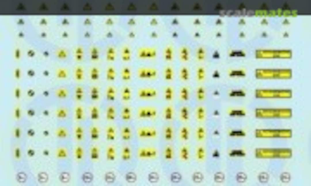 1:87 Warntafeln für Baufahrzeuge, (TL-Modellbau 1315) 1315