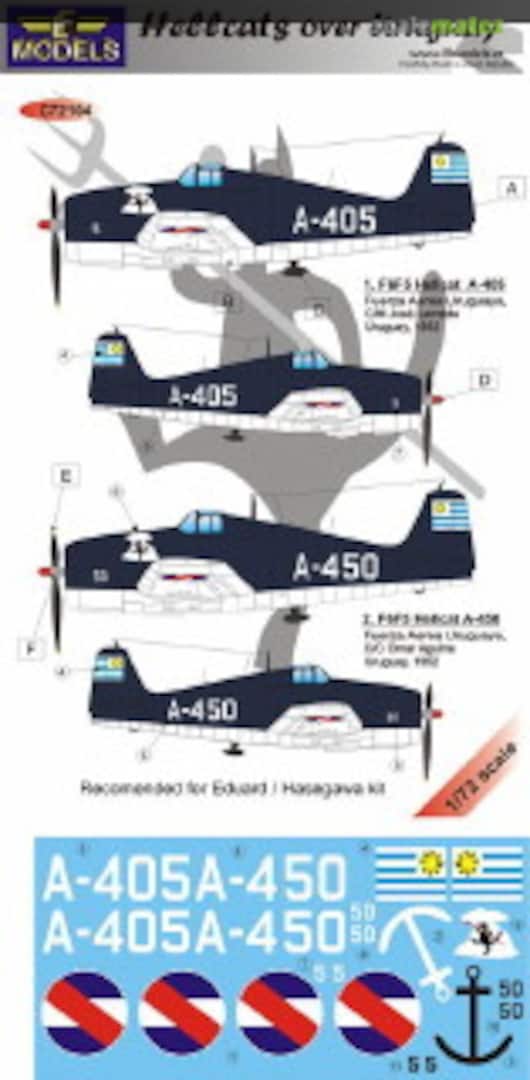 Boxart Hellcats over Uruguay C72104 LF Models Boxart Hellcats over Uruguay C72104 LF Models
