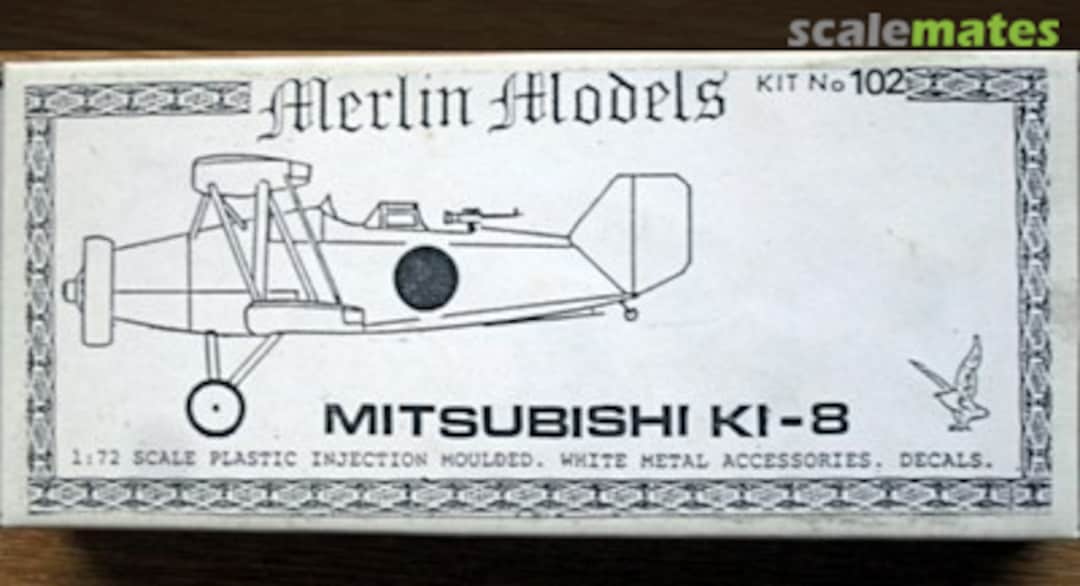 Boxart Mitsubishi Ki-8 102 Merlin Models Boxart Mitsubishi Ki-8 102 Merlin Models